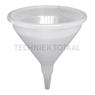 Hopper Ø 355 mm, 10 liter, polypropylene white