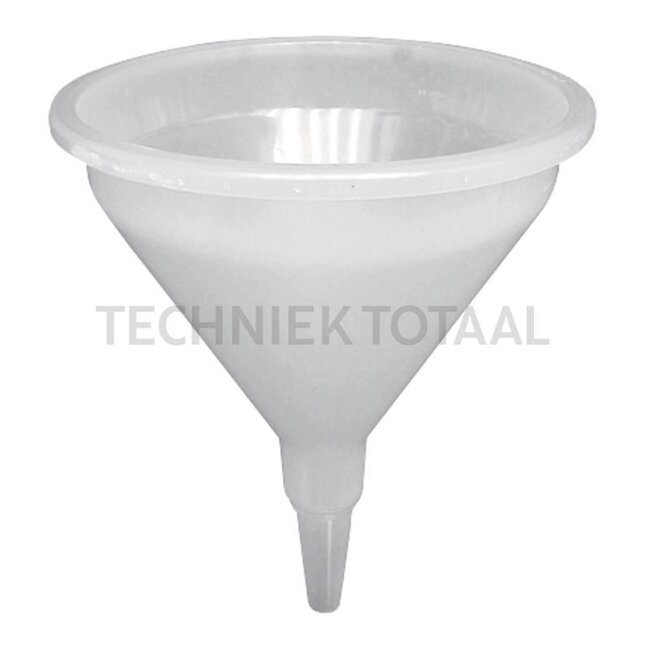 Funnel Made of polypropylene, 350 mm Ø, capacity 10 litres, white - 2369, 02369