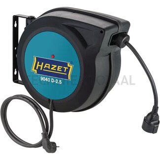 Hazet Kabelhaspel 20 meter, 230 V, H07RN-F 3 x 2,5 mm², IP20