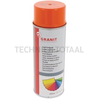GRANIT Acryl-Lackspray Galucho orange RAL 2004 - 400 ml Spraydose