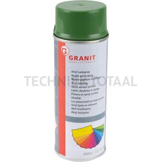 GRANIT Fendt natuurgroen Acryl verfspray - 400 ml spuitbus