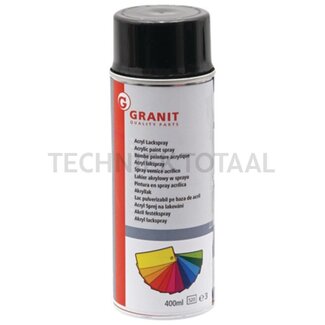 GRANIT Verf RAL 2008 lichtrood oranje acryl verfspray - 400 ml spuitbus