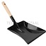 GRANIT Dose Metall schwarz lackiert mit Holz Handgriff, Arbeitsbreite 240 mm