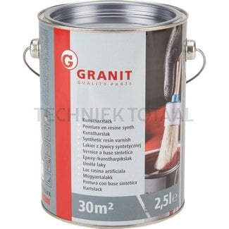 GRANIT Lack Galucho rot RAL 3000 - 2,5 Liter Dose