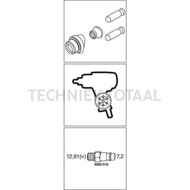 Hazet Ring set - 9012SPC-01/2 - 9012SPC-01/2