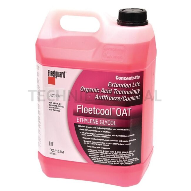 FLEETGUARD Fleetguard OAT concentrate - 5 l - CC36137M