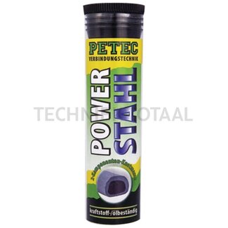 PETEC Epoxyd-Knetmasse 2-Komponenten, grau - 50 gramm stick