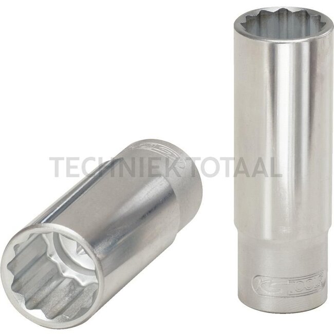 KS Tools 1/2" double hex socket, long, 14 mm - 9171264 - Referentienr.: 917.1264