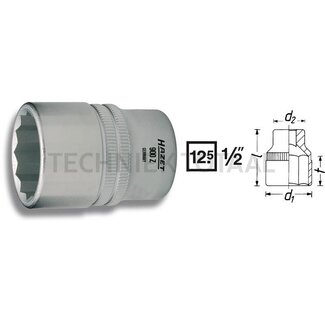 Hazet Double hex socket wrench insert