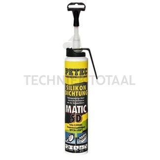 PETEC Silicone sealant - 200 ml automatic can