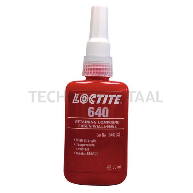 Loctite / Teroson Jointing agent, Loctite 640, 50 ml 50 ml - 50 ml bottle