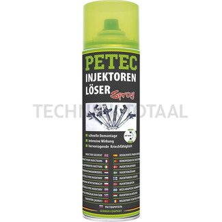 PETEC Injektorlöser Spray transparent - 500 ml