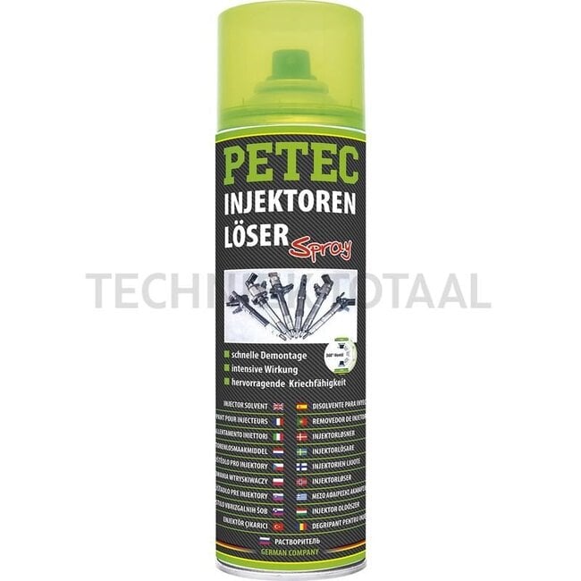 PETEC Injector solvent spray