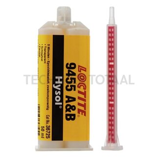 Loctite / Teroson Epoxy adhesive, Loctite Hysol 9455, 50 m - 50 ml double cartridge