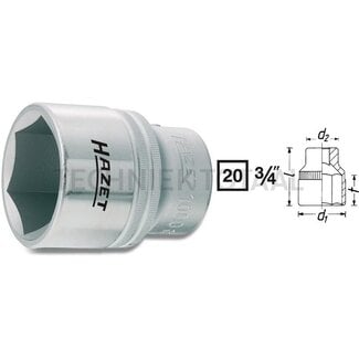 Hazet Hexagon socket wrench insert