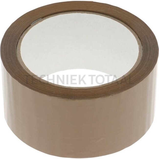 Packing tape Quiet rolling, brown