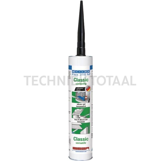 WEICON Kleb- und Dichtstoff RAL 7000, fehgrau - 310 ml
