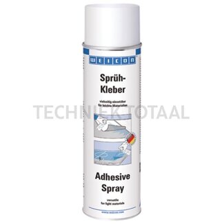 WEICON Sprühkleber Synthese-Kautschuk, -20 bis +65°C - 500 ml Spraydose