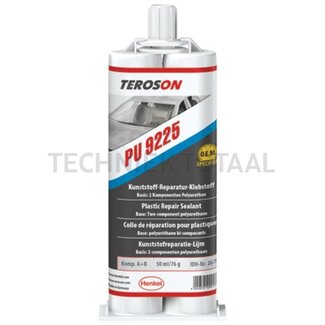 Loctite / Teroson Plastic repair, Terokal 9225, 2 x 25 ml - 50 ml double cartridge