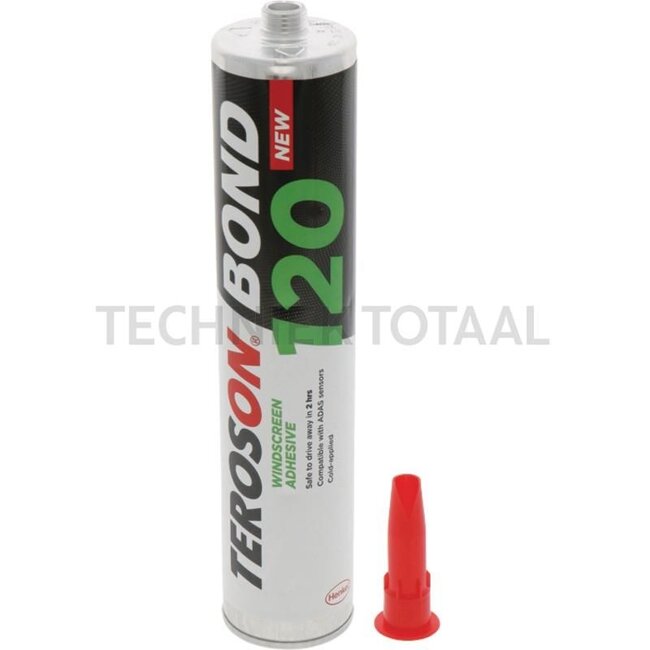 Loctite / Teroson Scheibendichtmasse BOND 120 310 ml Kartusche - 65016475H, 2644499, 65016475H | Farbe: schwarz | Beschreibung: TEROSON® BOND 120 ist ein hochleistungsfähiger Scheibenklebstoff mit einer sicheren Wegfahrzeit von 2 Stunden. Unser neues Produkt ist die perfek