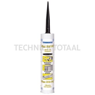 WEICON Adhesive and sealant black RAL 9004 RAL 9004, schwarz - 310 ml