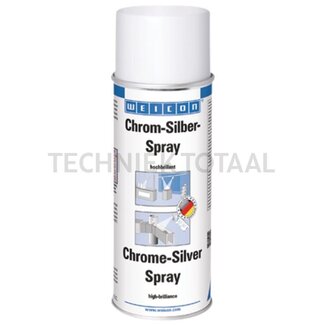 WEICON Chrome silver spray - 400 ml spray can