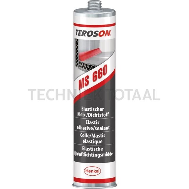 Loctite / Teroson Adhesive/sealant transparent MS 660 - 310 ml