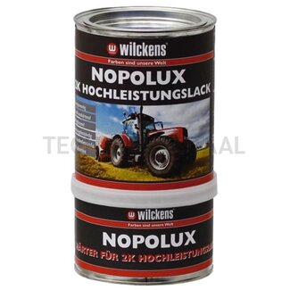 GRANIT 2-componentenlak Case IH diepzwart - 525 ml + 125 ml verharder