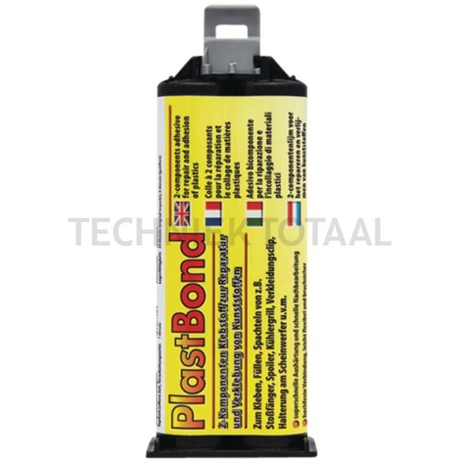 PETEC Plast Bond - 50 ml inc. mixing tube - 98350
