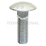 GRANIT Mushroom head bolt M16x50 DIN 603