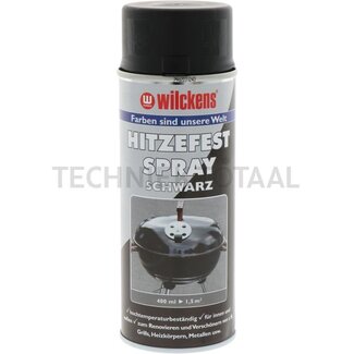 GRANIT Hittebestendige spray zwart Acryl - 400 ml spuitbus