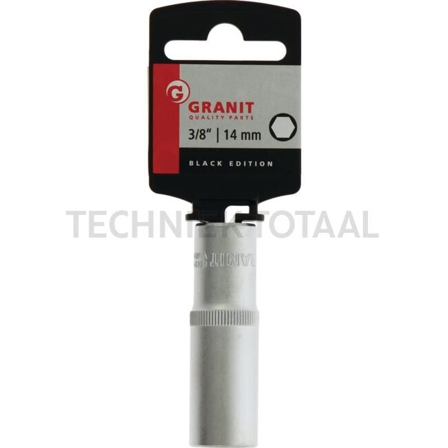 GRANIT BLACK EDITION 3/8" Hex socket, long, 14 mm - 73011260