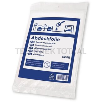 Afdekfolie - Afmetingen 4 x 12,5 m, Uitvoering: HDPE-Folie • Stärke: ca