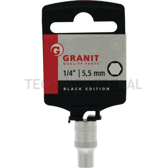 GRANIT BLACK EDITION 1/4" hexagon socket, 5.5 mm