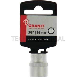 GRANIT BLACK EDITION 3/8" hexagon socket, 16 mm