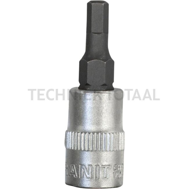 GRANIT BLACK EDITION 1/4" hexagonal bit socket, 4 mm - 1987301074