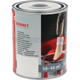 GRANIT Atlas-Copco zwart - 1 liter blik - Kleur: Atlas-Copco zwart, Inhoud: 1 liter blik