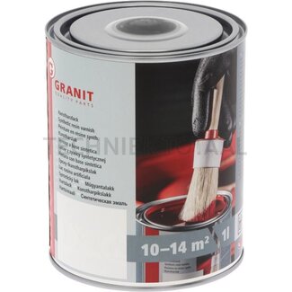 GRANIT Lack Bobcat schwarz - 1 Liter Dose