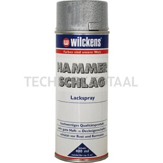 Hammer blow spray paint silver - 400 ml
