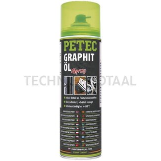 PETEC Huile graphite en spray