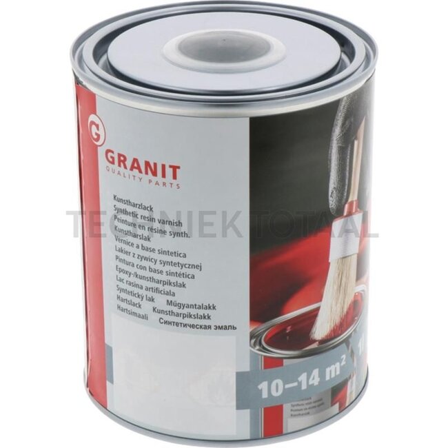 GRANIT Case IH grijs MS37 - 1 liter blik - Kleur: Case IH grijs MS37, Inhoud: 1 liter blik - 27012038, 14172820065 | Kleur: Case IH grijs MS37 | Inhoud: 1 liter blik