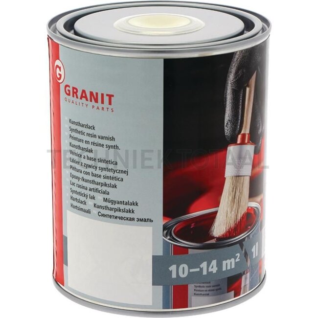 GRANIT Verf Kemper wit grijs - 1 liter blik