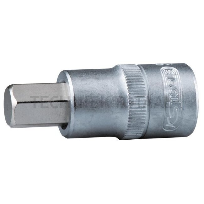 KS Tools 3/4" hexagonal bit socket, short, 19 mm - 9113461 - Referentienr.: 911.3461