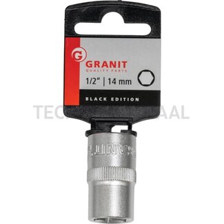 GRANIT BLACK EDITION 1/2" socket, 14 mm