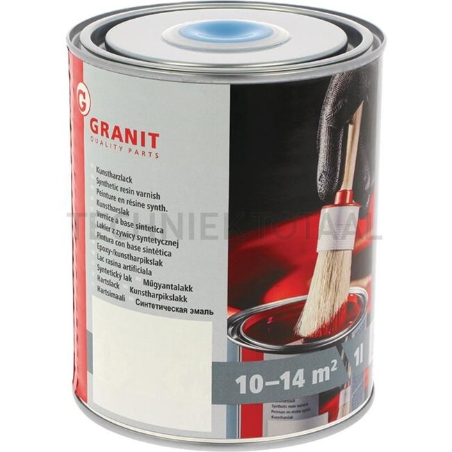 GRANIT Verf Kleine blauw - 1 liter blik