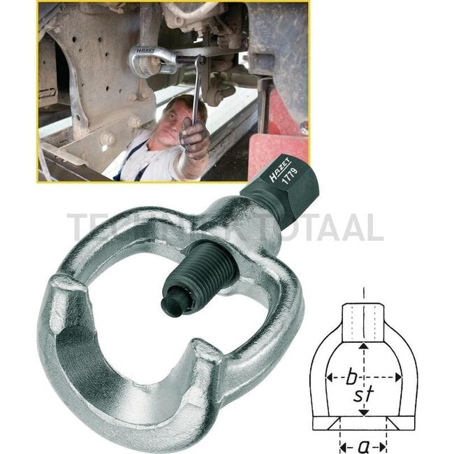 Hazet Ball joint puller - 1779-37 - 1779-37