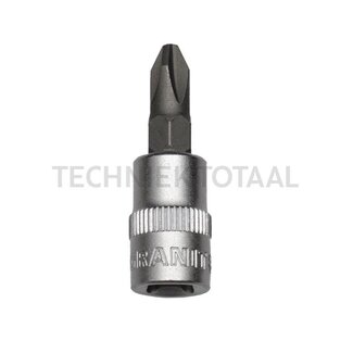 GRANIT BLACK EDITION 1/4" bit socket, PH2