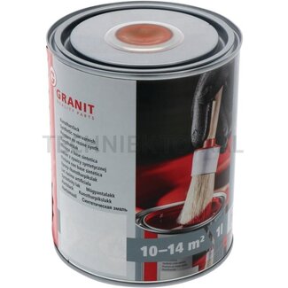 GRANIT Verf RAL 2001 rood-oranje - 1 liter blik