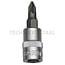 GRANIT BLACK EDITION 1/4" bit socket, PZ1 - 000047301086, 0000047301086