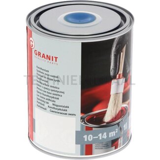 GRANIT Lack RAL 5010 enzianblau - 1 Liter Dose